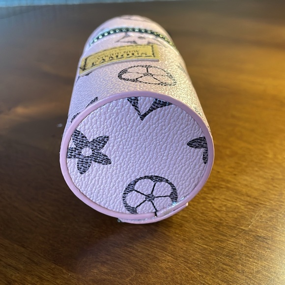 Pocketbook Charm. Pink Mini Cylinder. Zippered. NWOT - Picture 6 of 11